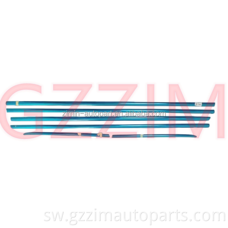 Car Chrome Window Trim Door Seal Weatherstrip For FJ120 2003 - 2009